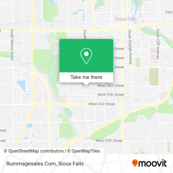 Rummagesales.Com map