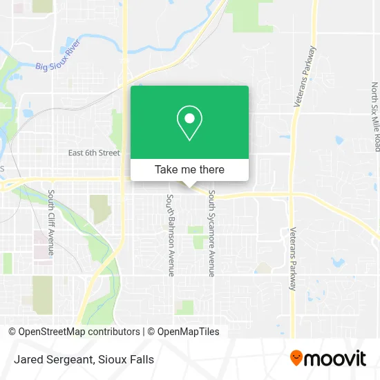 Jared Sergeant map