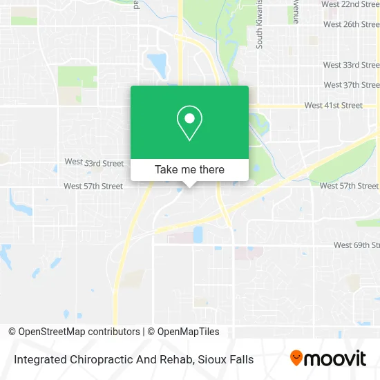 Integrated Chiropractic And Rehab map