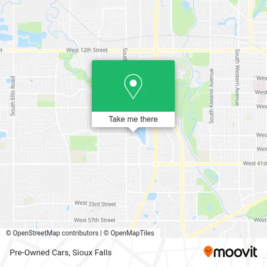 Pre-Owned Cars map