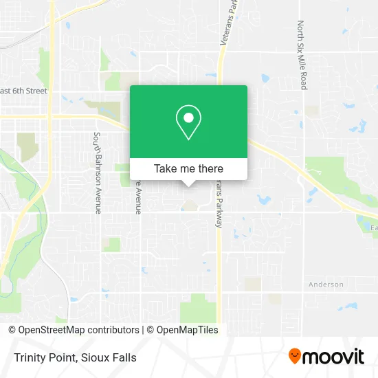 Trinity Point map