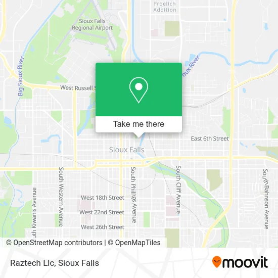 Raztech Llc map