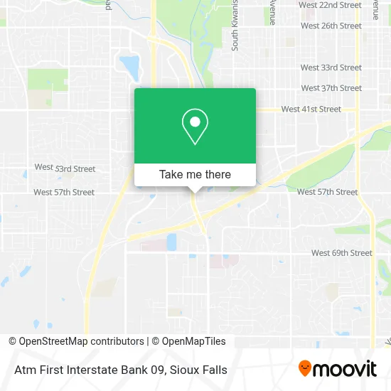 Atm First Interstate Bank 09 map