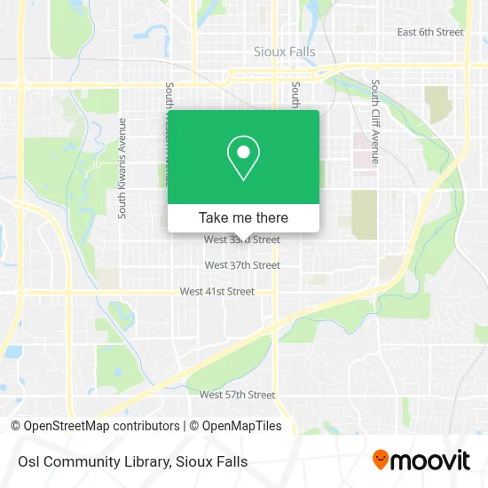 Osl Community Library map