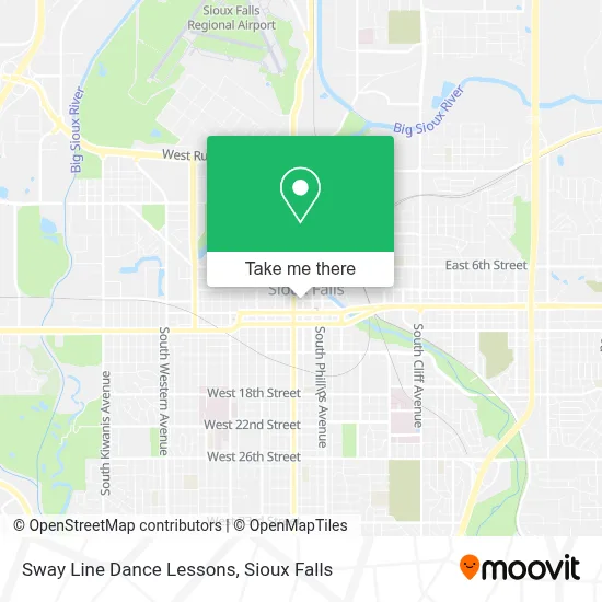 Sway Line Dance Lessons map