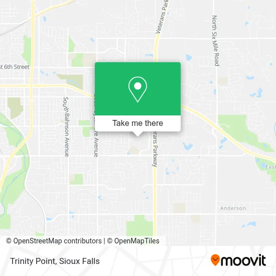 Trinity Point map