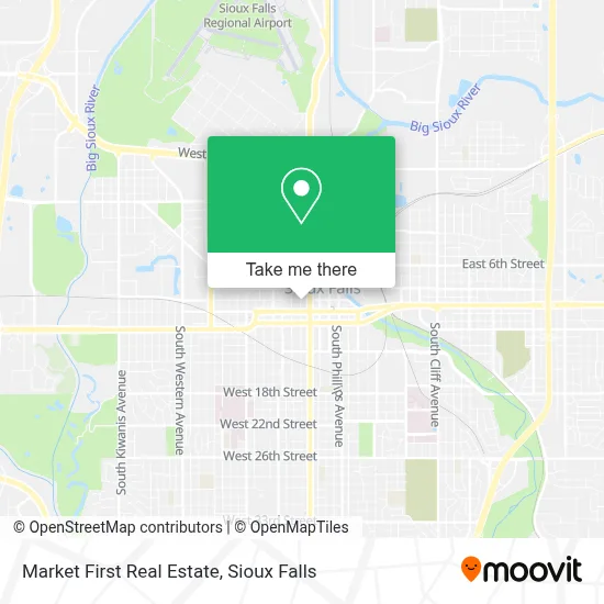 Market First Real Estate map