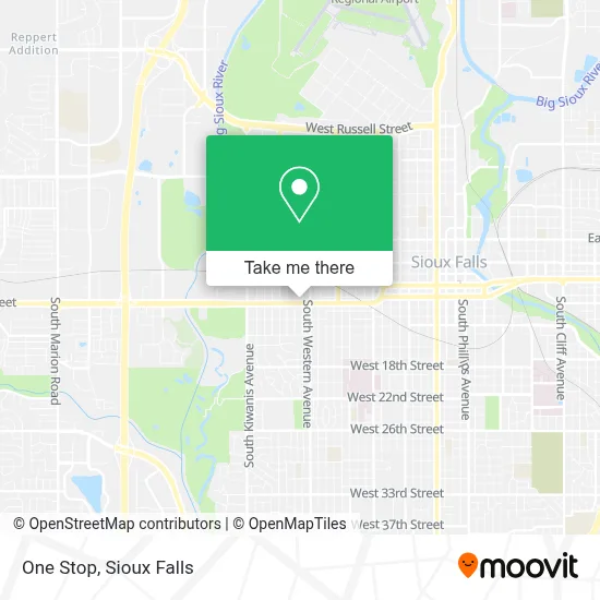 One Stop map