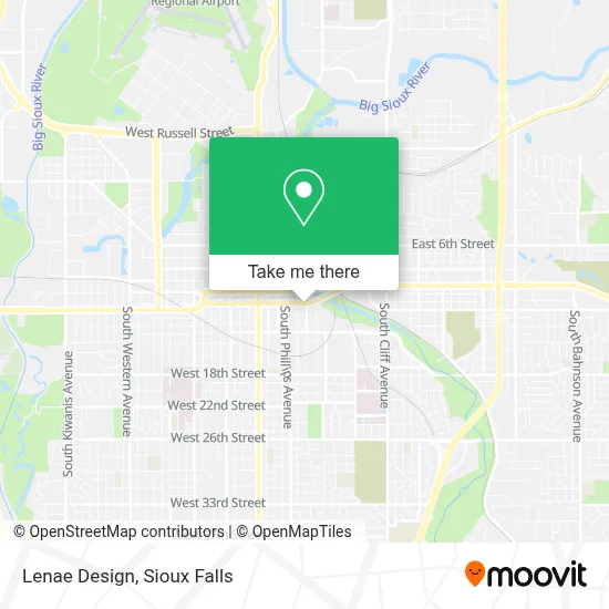 Lenae Design map