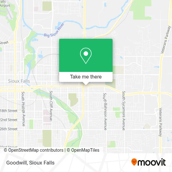 Goodwill map