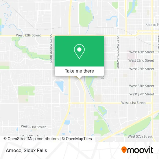 Amoco map