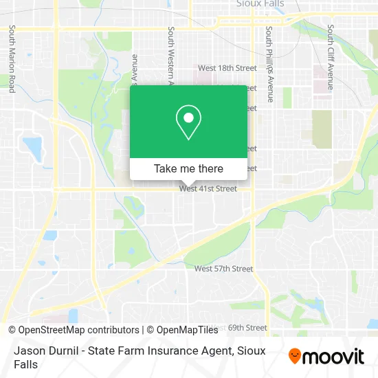 Jason Durnil - State Farm Insurance Agent map