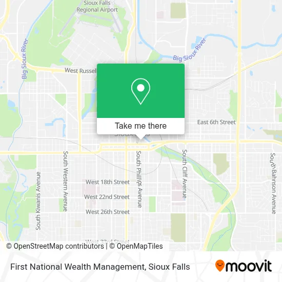 First National Wealth Management map