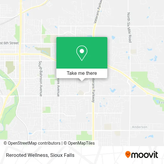 Rerooted Wellness map