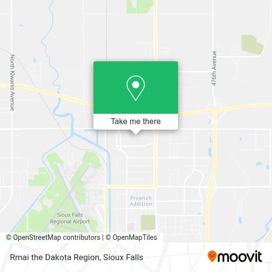 Rmai the Dakota Region map