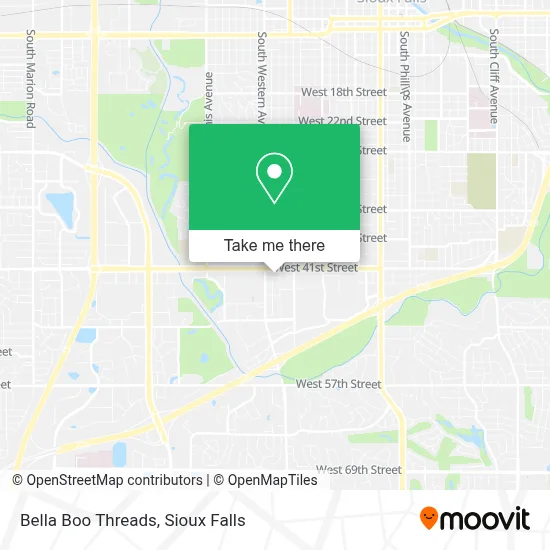 Bella Boo Threads map