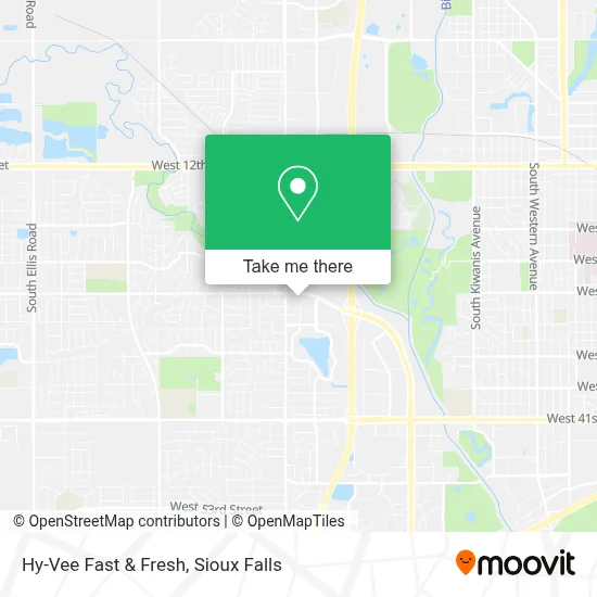 Hy-Vee Fast & Fresh map