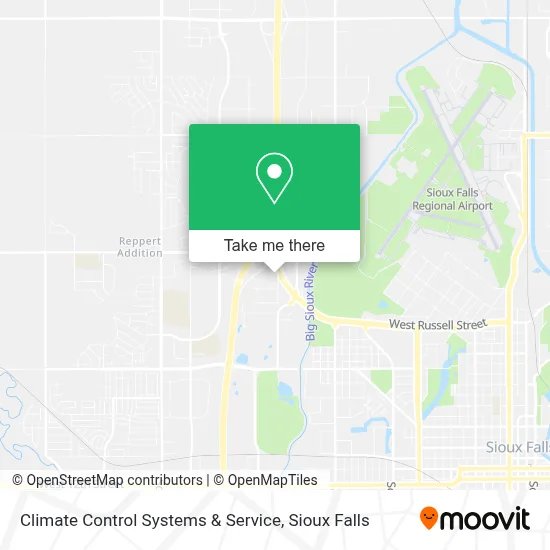 Mapa de Climate Control Systems & Service