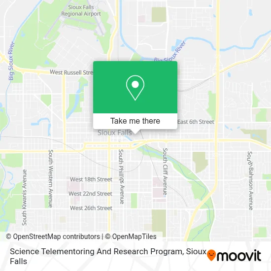 Science Telementoring And Research Program map