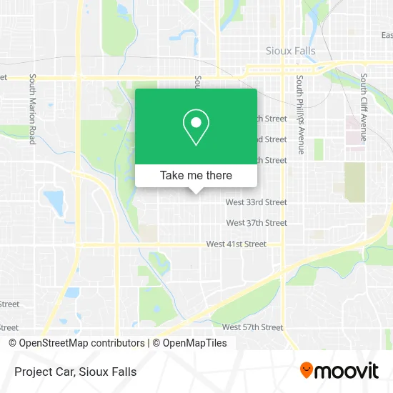 Project Car map