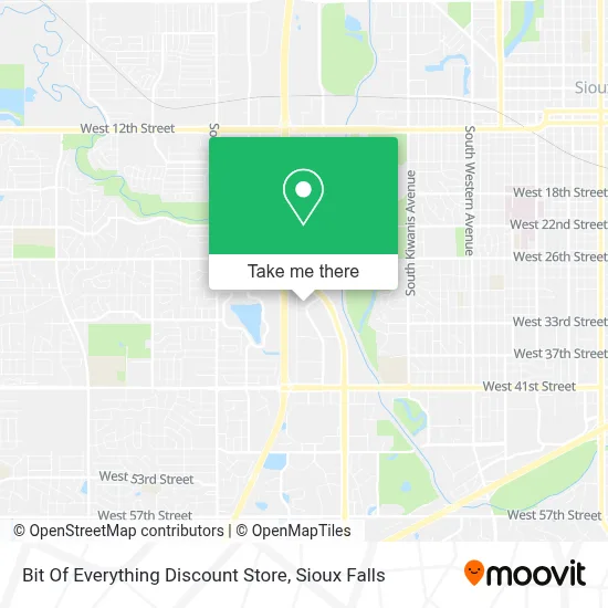 Bit Of Everything Discount Store map