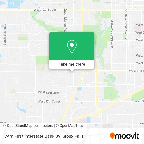Atm First Interstate Bank 09 map