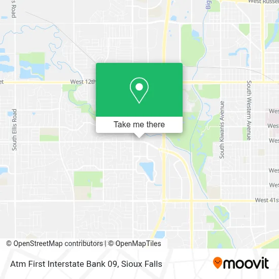 Atm First Interstate Bank 09 map
