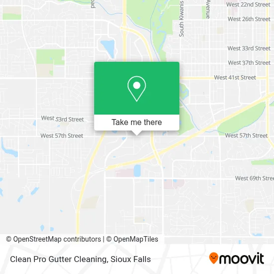 Clean Pro Gutter Cleaning map