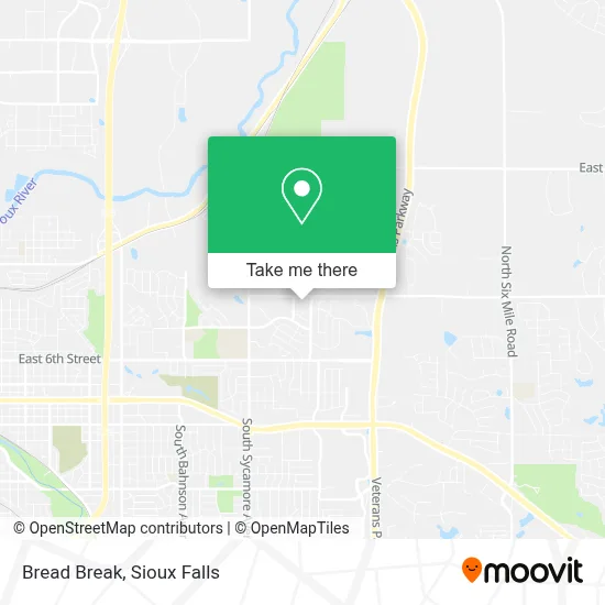 Bread Break map