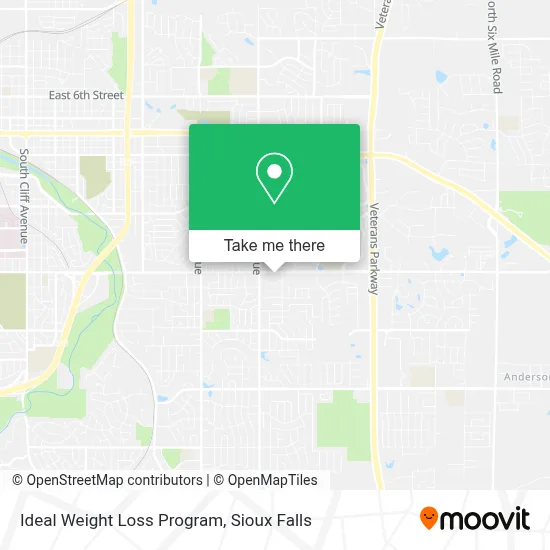 Ideal Weight Loss Program map