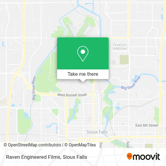 Raven Engineered Films map