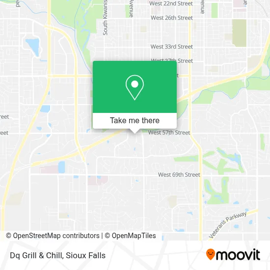 Dq Grill & Chill map