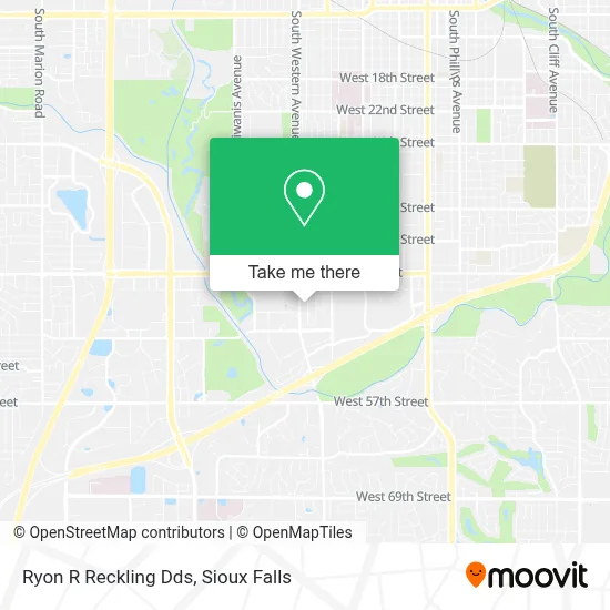 Ryon R Reckling Dds map