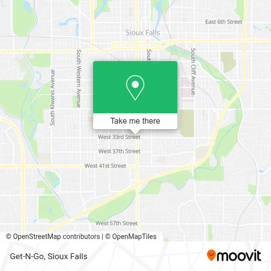 Get-N-Go map