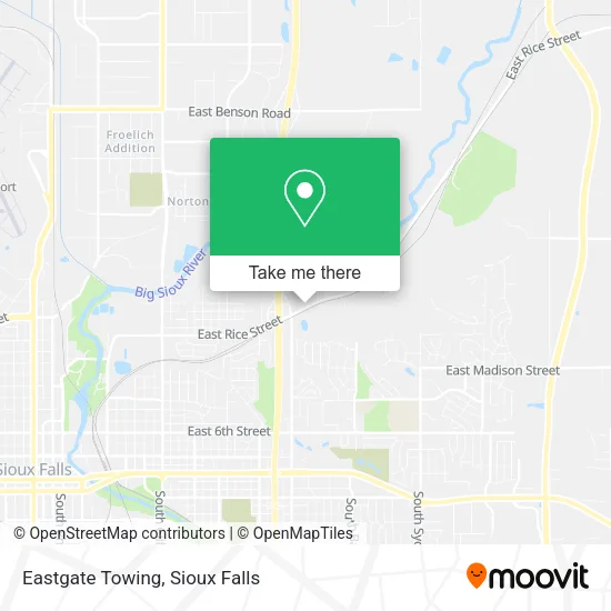 Mapa de Eastgate Towing