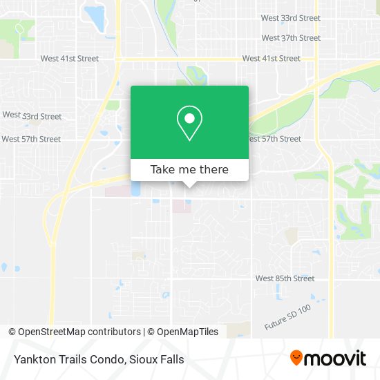 Yankton Trails Condo map