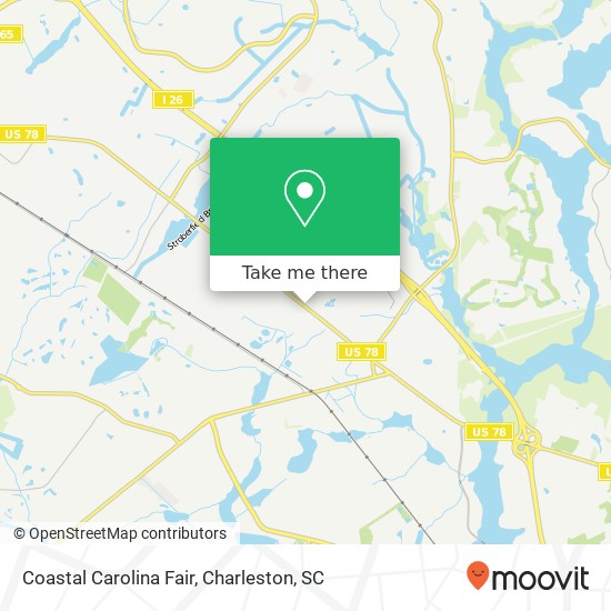 Coastal Carolina Fair map