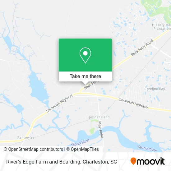 River's Edge Farm and Boarding map