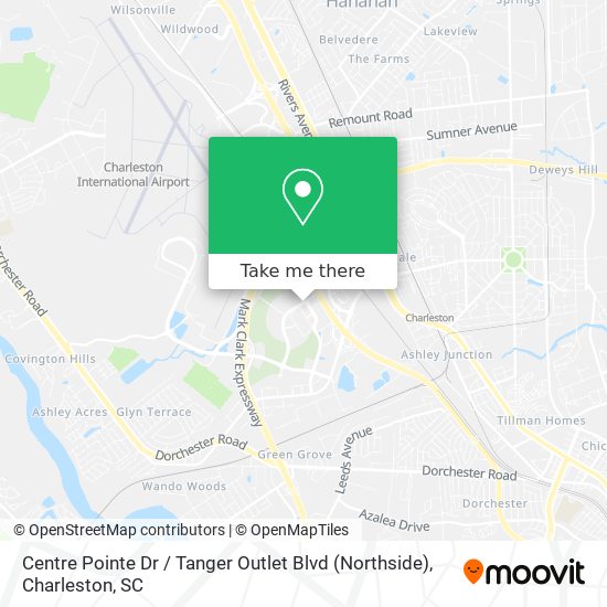 Centre Pointe Dr / Tanger Outlet Blvd (Northside) map