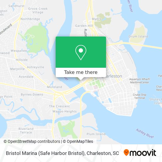 Mapa de Bristol Marina (Safe Harbor Bristol)