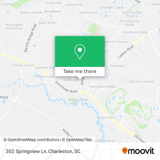 302 Springview Ln map