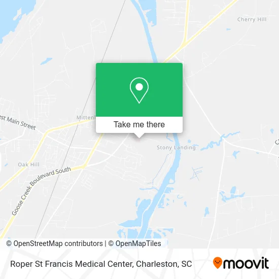 Roper St Francis Medical Center map