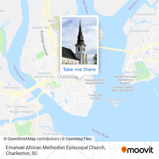 Mapa de Emanuel African Methodist Episcopal Church