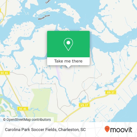 Mapa de Carolina Park Soccer Fields