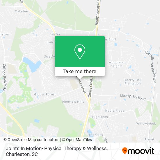 Joints In Motion- Physical Therapy & Wellness map