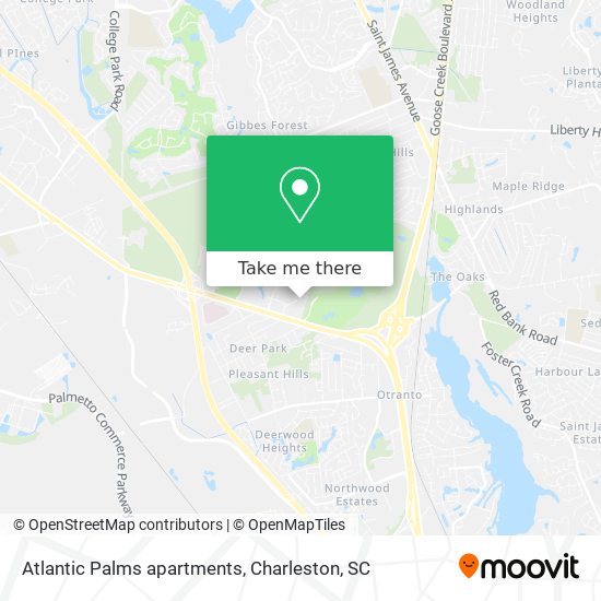 Mapa de Atlantic Palms apartments