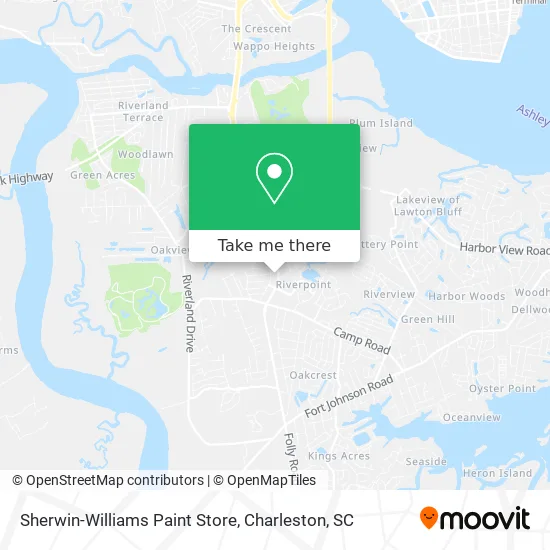 Sherwin-Williams Paint Store map