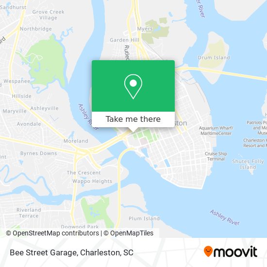 Mapa de Bee Street Garage