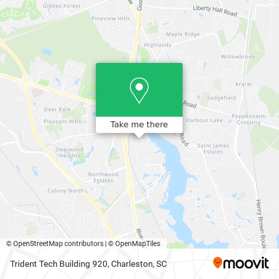 Mapa de Trident Tech Building 920