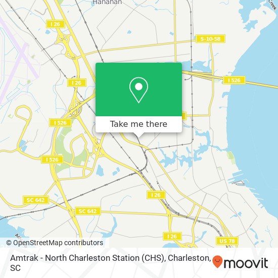 How to get to Charleston CMOP in North Charleston by Bus?